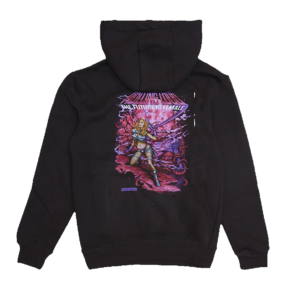 The Future Is Female Bae Bar French Terry Hoodie sold by Rolling Loud Merch