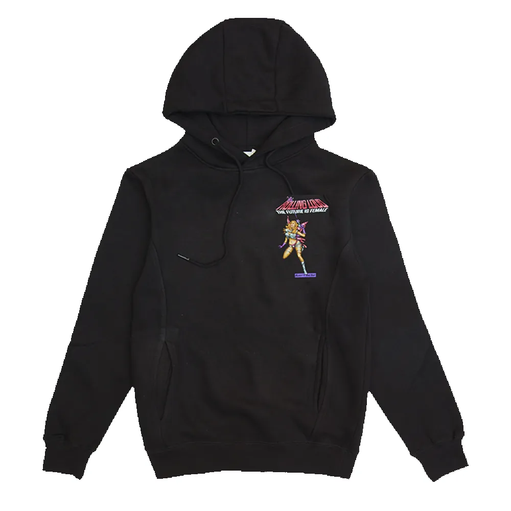 The Future Is Female Bae Bar French Terry Hoodie sold by Rolling Loud Merch product image thumbnail 2