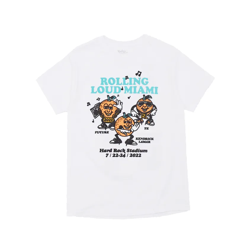 RL Orange Delight T Shirt Miami 22 sold by Rolling Loud Merch