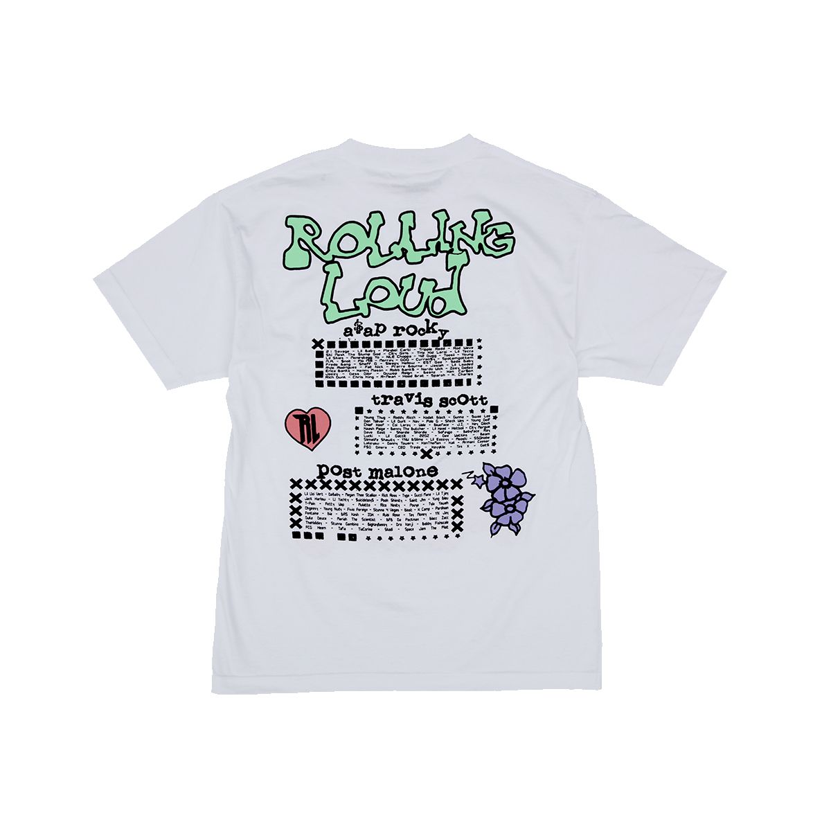 Loud World Miami 21 Tee sold by Rolling Loud Merch product image thumbnail 2