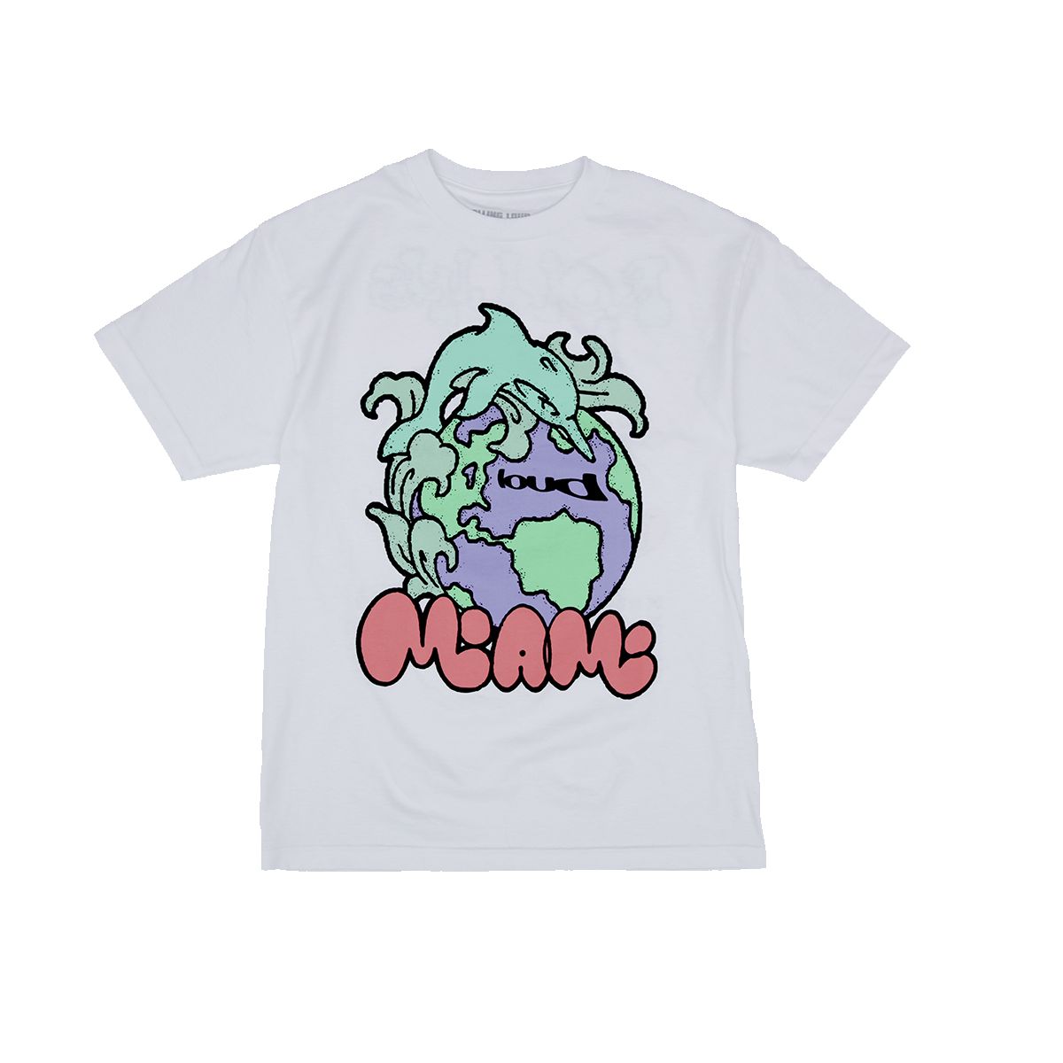 Loud World Miami 21 Tee sold by Rolling Loud Merch