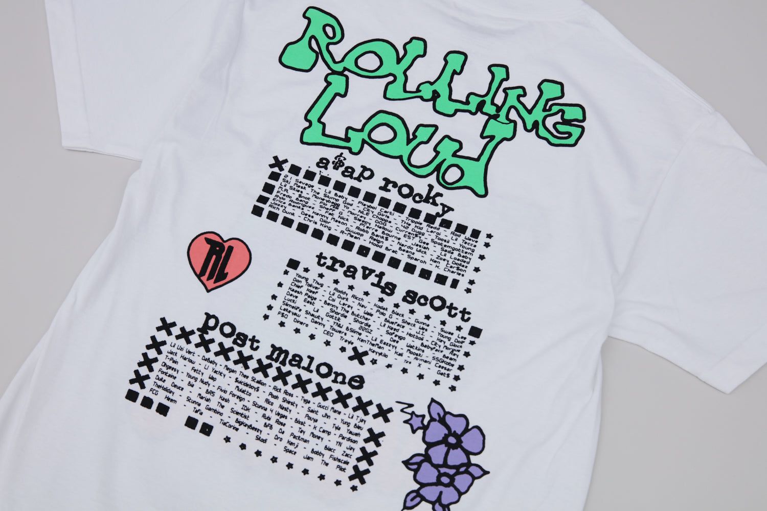 Loud World Miami 21 Tee sold by Rolling Loud Merch product image thumbnail 3