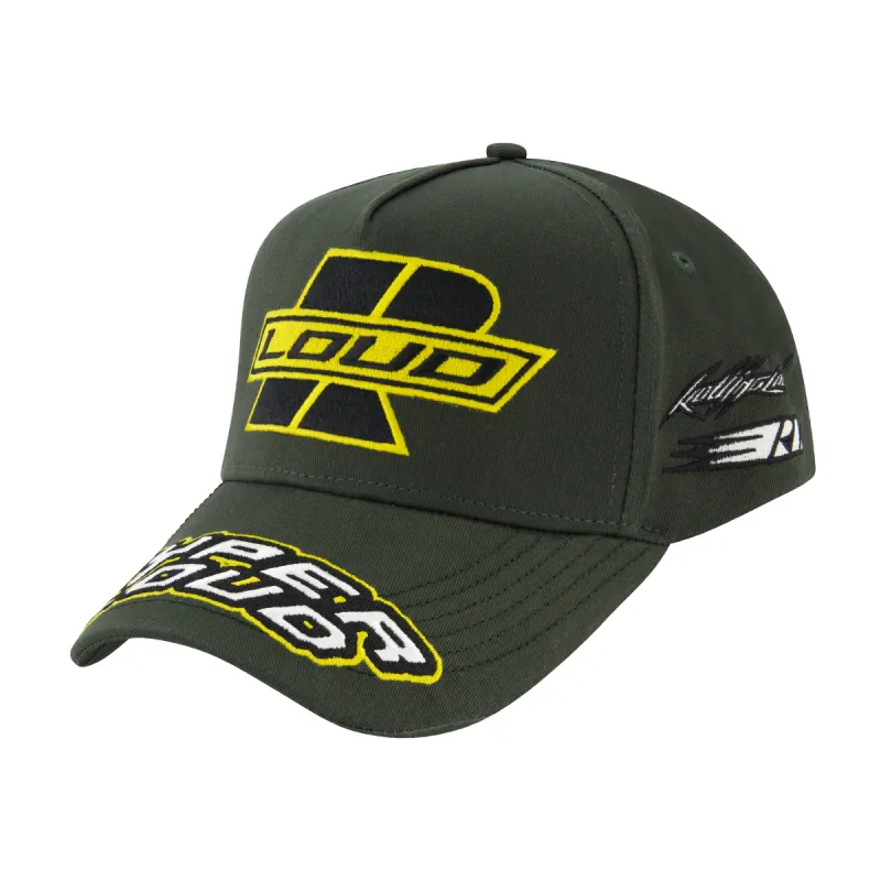 RL Vette Green Snapback sold by Rolling Loud Merch