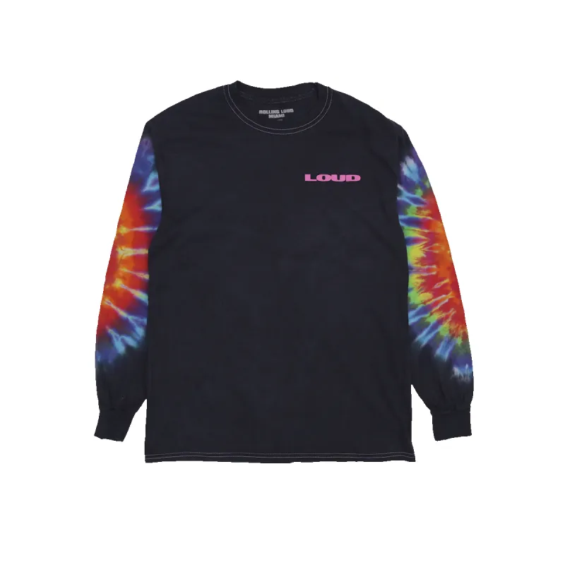 Loud Flow Longsleeve Tee Black sold by Rolling Loud Merch