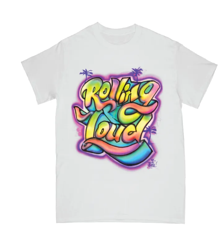 Miami Exclusive - Phade Shirt King Air Brush Tee made by Rolling Loud Merch