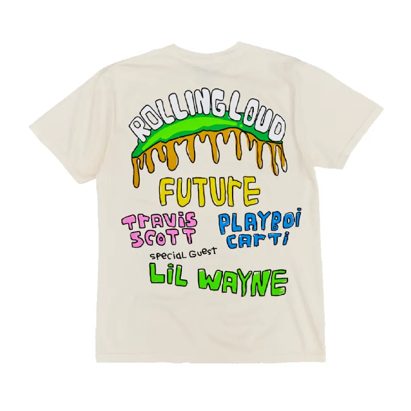 RL X B2SS 2023 Abduction Sand Tee sold by Rolling Loud Merch