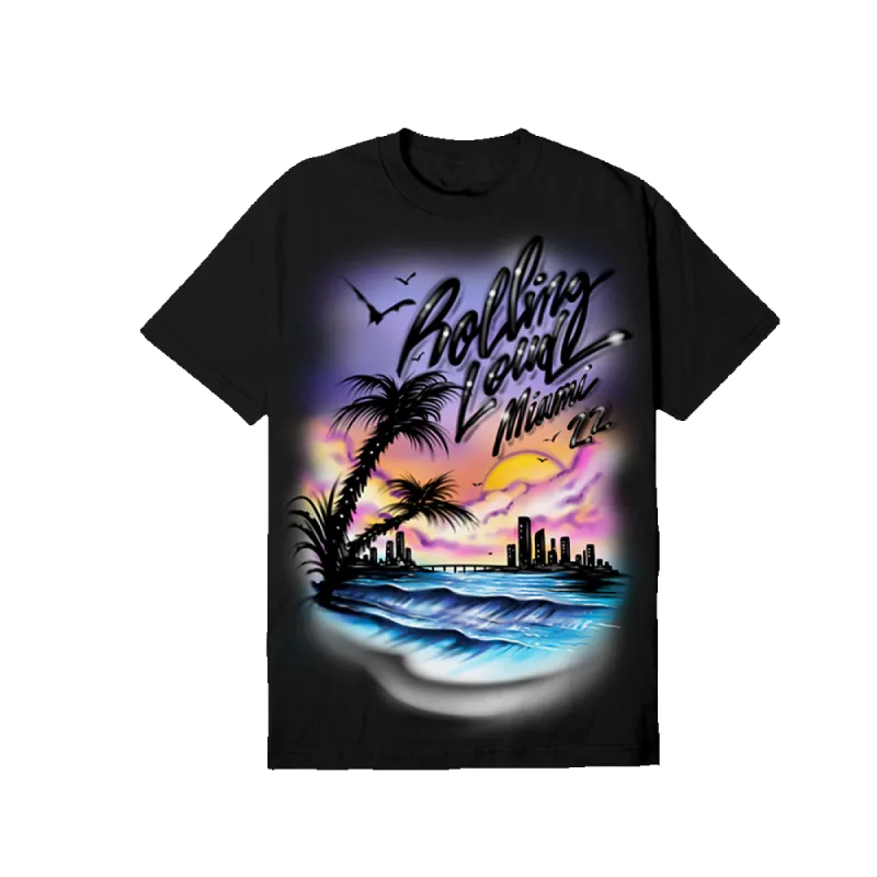 RL The Magic City T Shirt Black Miami 22' sold by Rolling Loud Merch