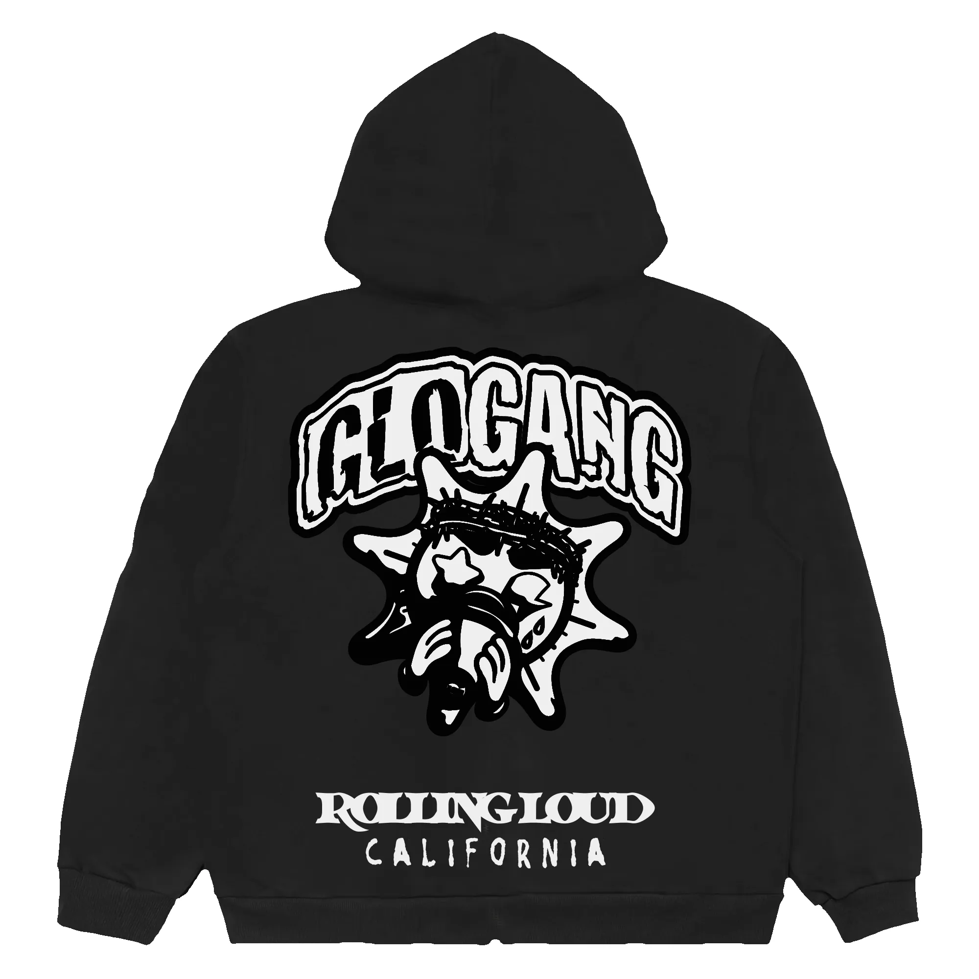 Glo Gang x Rolling Loud Heavyweight Hoodie sold by Rolling Loud Merch product image thumbnail 2