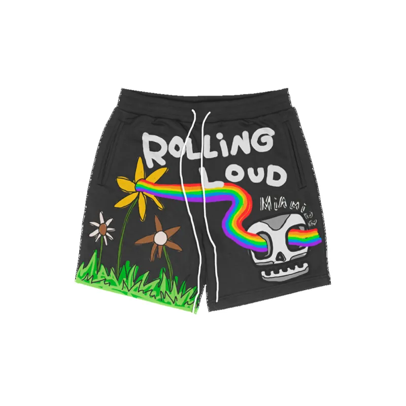RL x B2SS Bow and Skull Shorts Miami 22' sold by Rolling Loud Merch