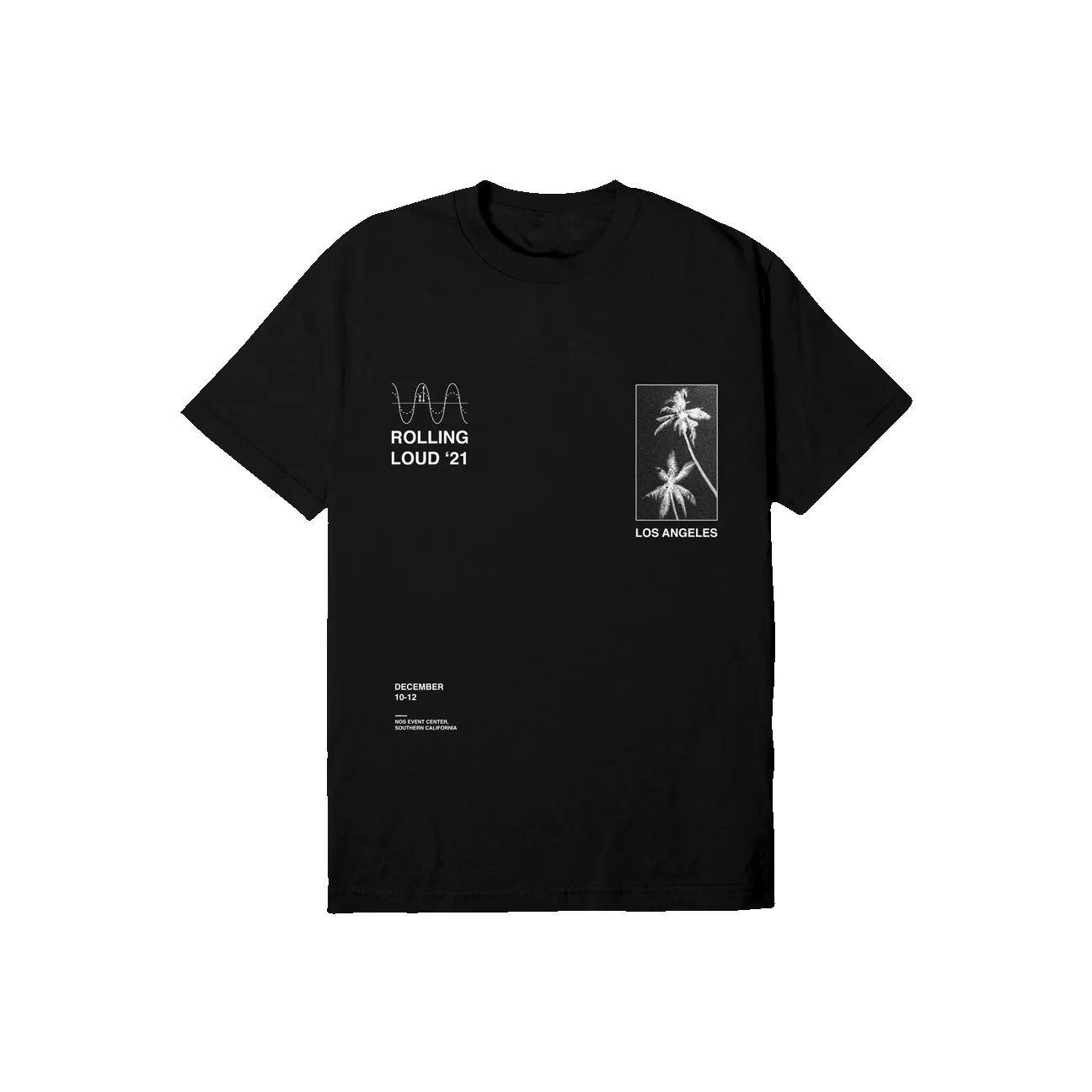 Diagram T Shirt Black LA 2021 sold by Rolling Loud Merch