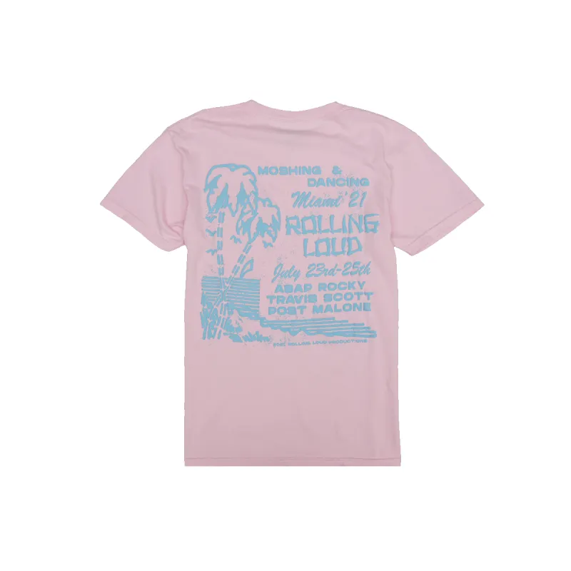 RL Beach Club Headliners Tee sold by Rolling Loud Merch