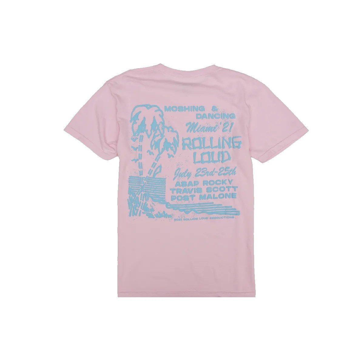 RL Beach Club Headliners Tee sold by Rolling Loud Merch