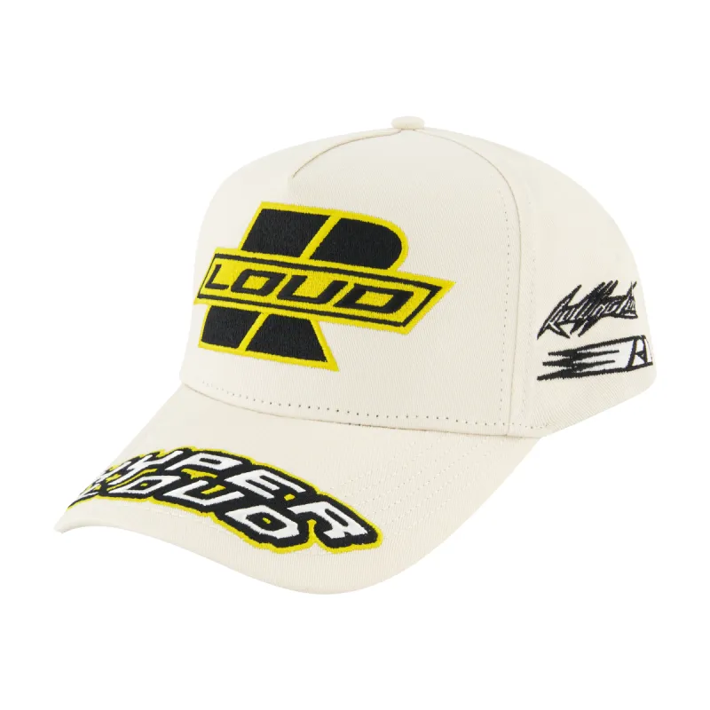 RL Vette Cream Snapback sold by Rolling Loud Merch