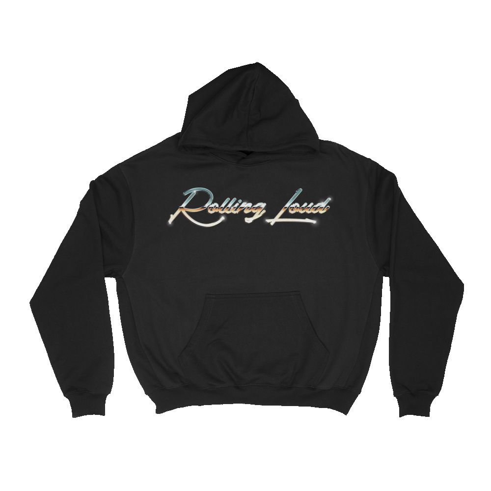 RL 80's Chrome Hooded Sweatshirt Toronto 2022 sold by Rolling Loud Merch