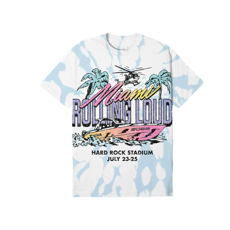 RL Outrun T Shirt Miami 22' sold by Rolling Loud Merch