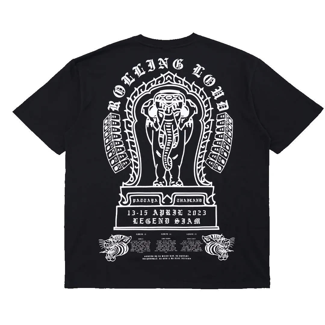 RL Thailand Fighter Black Tee sold by Rolling Loud Merch product image thumbnail 2