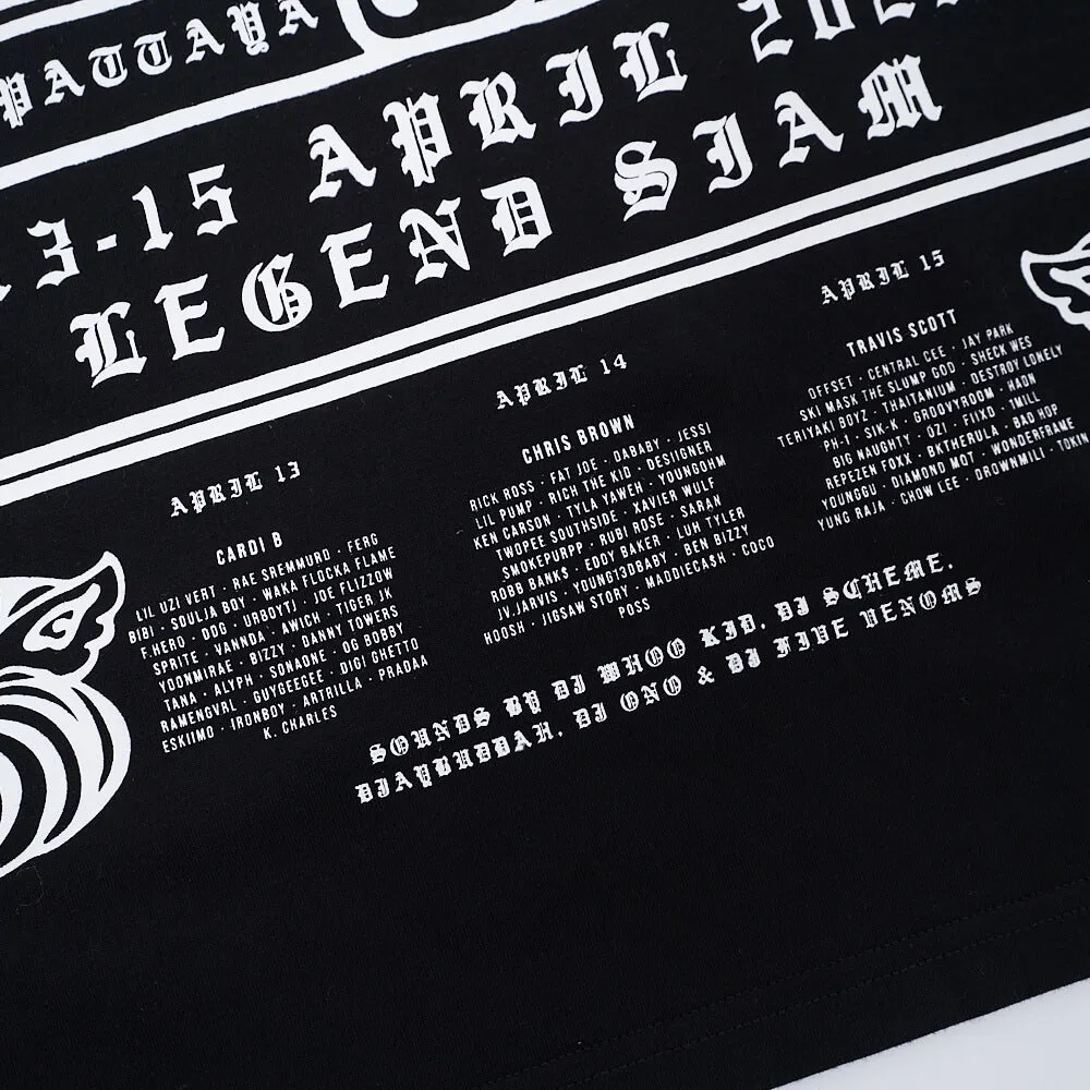 RL Thailand Fighter Black Tee sold by Rolling Loud Merch product image thumbnail 5