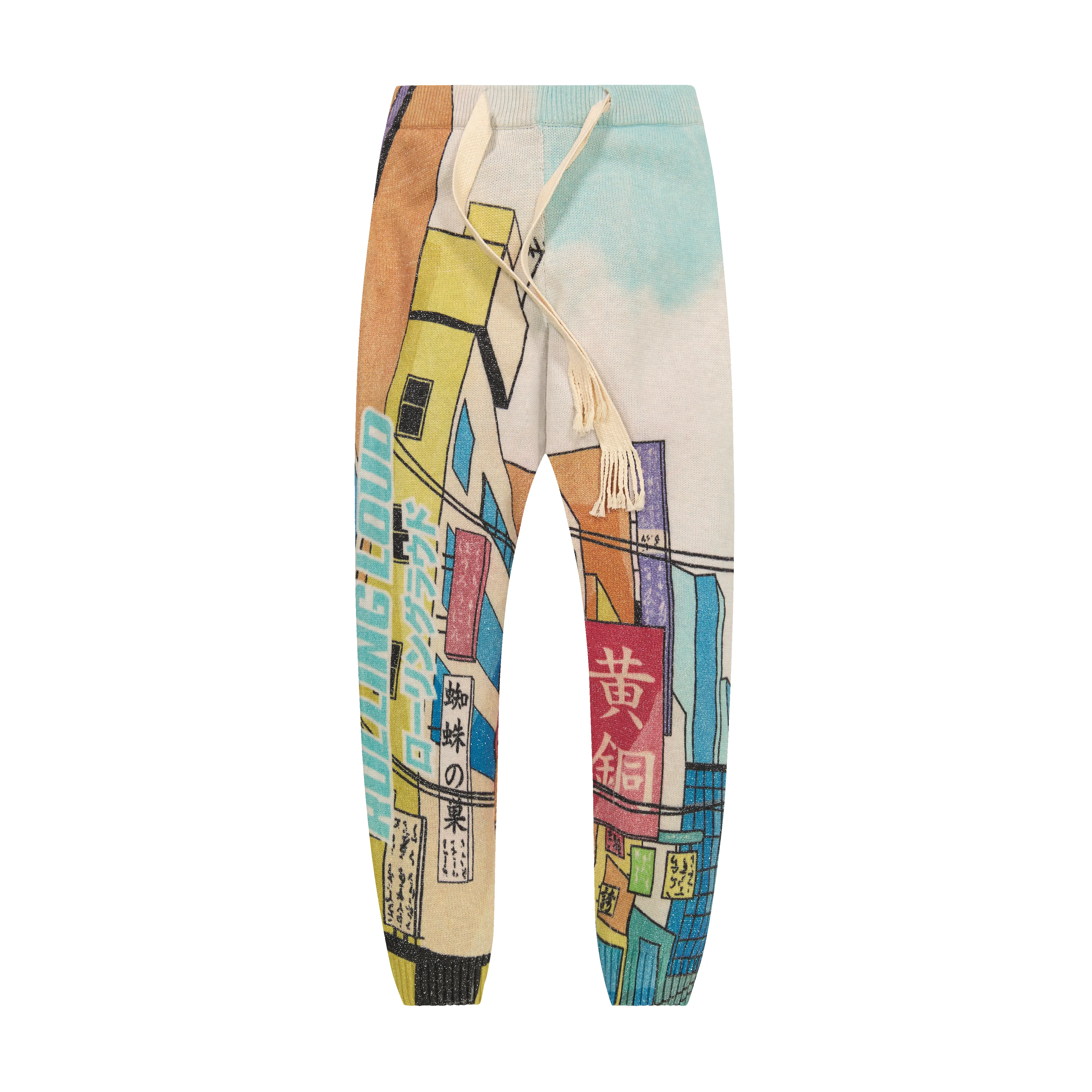 Anime Knitted Jogger sold by Rolling Loud Merch