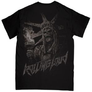 NY19 Home Of The Brave Black SS Tee sold by Rolling Loud Merch
