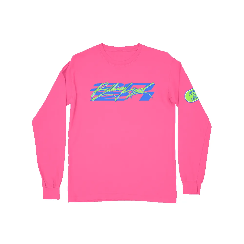 RL Line Up Tee Peony Long Sleeve CALI 2021 sold by Rolling Loud Merch