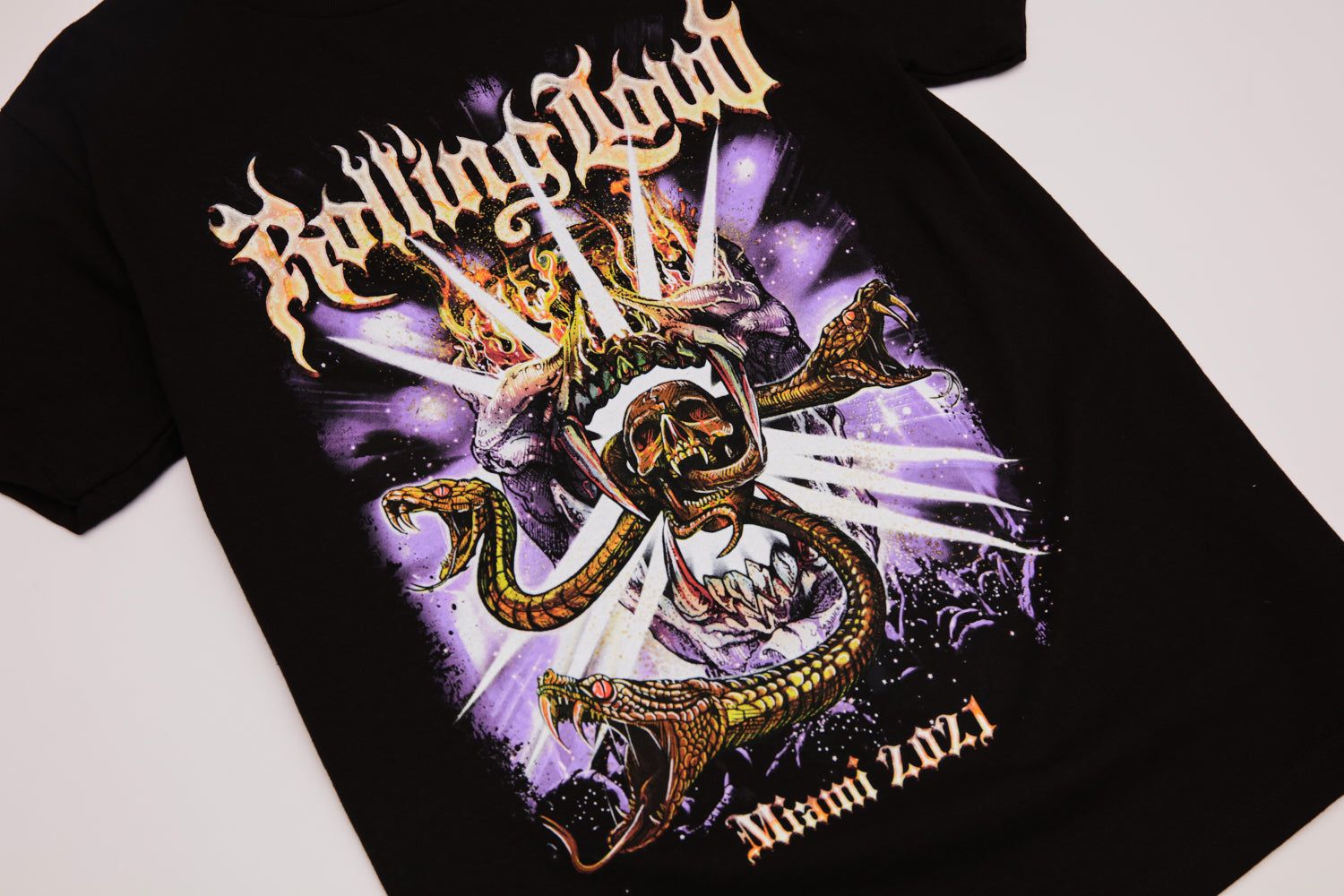 Miami 2021 MegaFest SS Tee sold by Rolling Loud Merch product image thumbnail 3