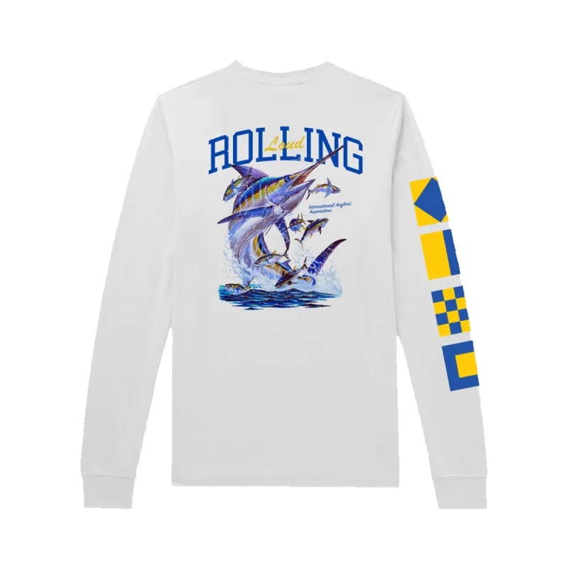RL Miami 23 Marlins UV White LS sold by Rolling Loud Merch