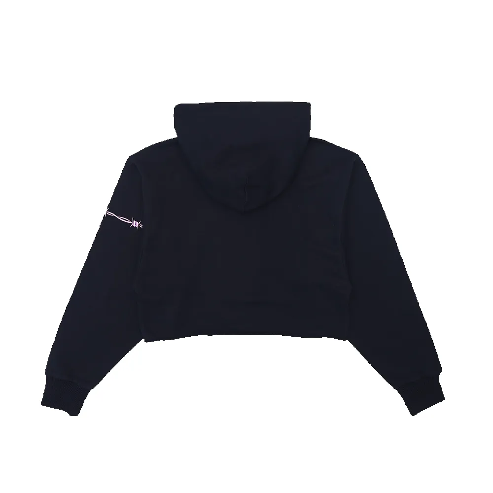 RL X Bunny Bae Bar Crop Hoodie NYC 22 sold by Rolling Loud Merch product image thumbnail 4