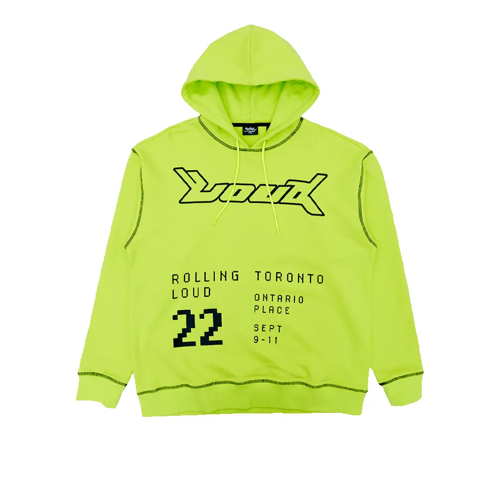 RL High Mighty Hooded Sweatshirt Toronto 2022 sold by Rolling Loud Merch