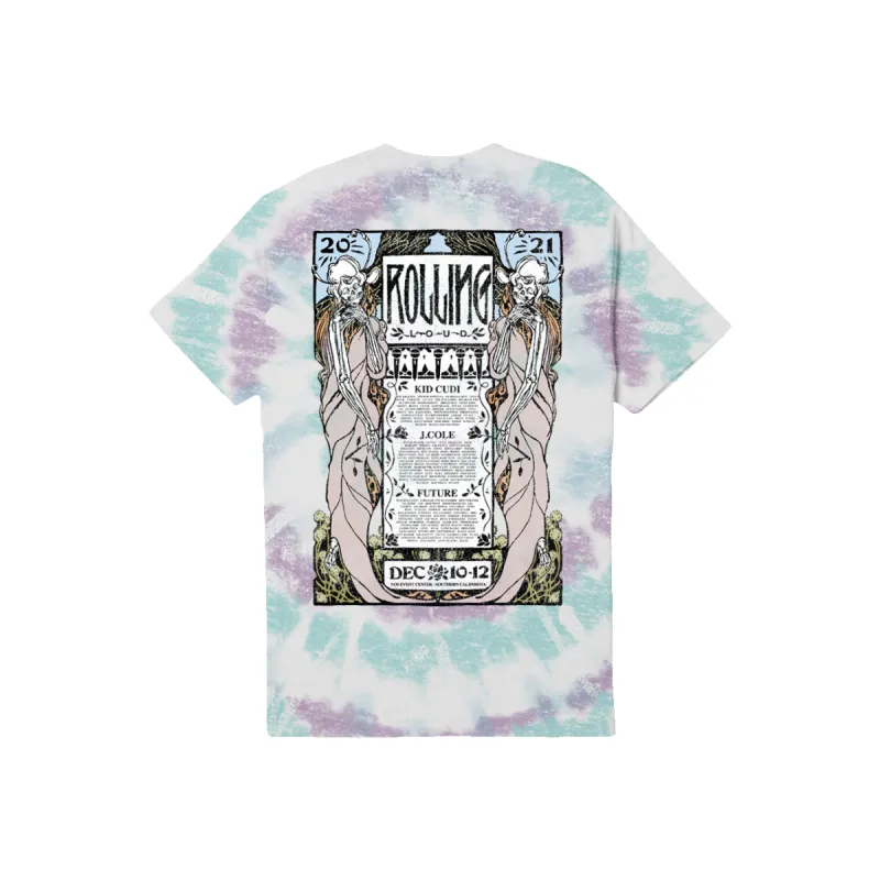 Gardens T Shirt White LA 2021 sold by Rolling Loud Merch