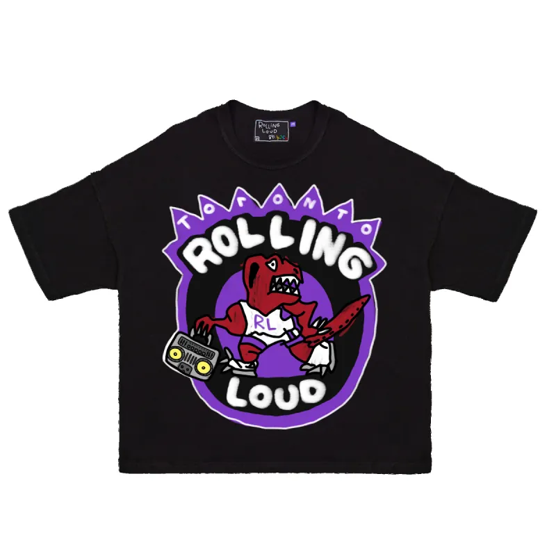 RL Rapture T Shirt Black Toronto 22' sold by Rolling Loud Merch