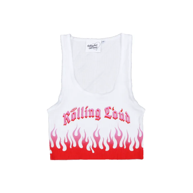 Womens Bunny Bae Bar Ribbed Tank Top sold by Rolling Loud Merch