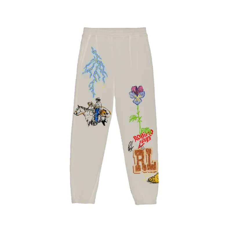 Gold Rush Sweatpants Cali 23 sold by Rolling Loud Merch