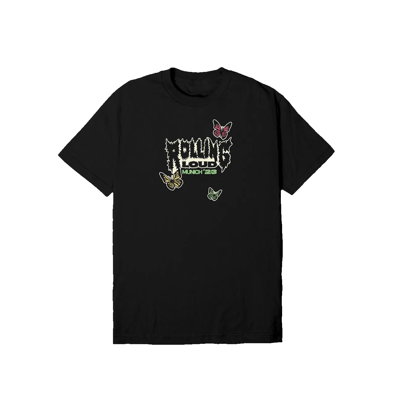 RL Munich 23 Dead Bed Black Lineup Tee sold by Rolling Loud Merch product image thumbnail 2
