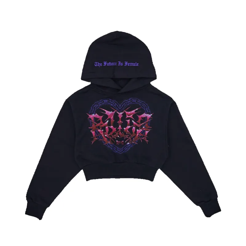 The Future Is Female Crop Hoodie sold by Rolling Loud Merch