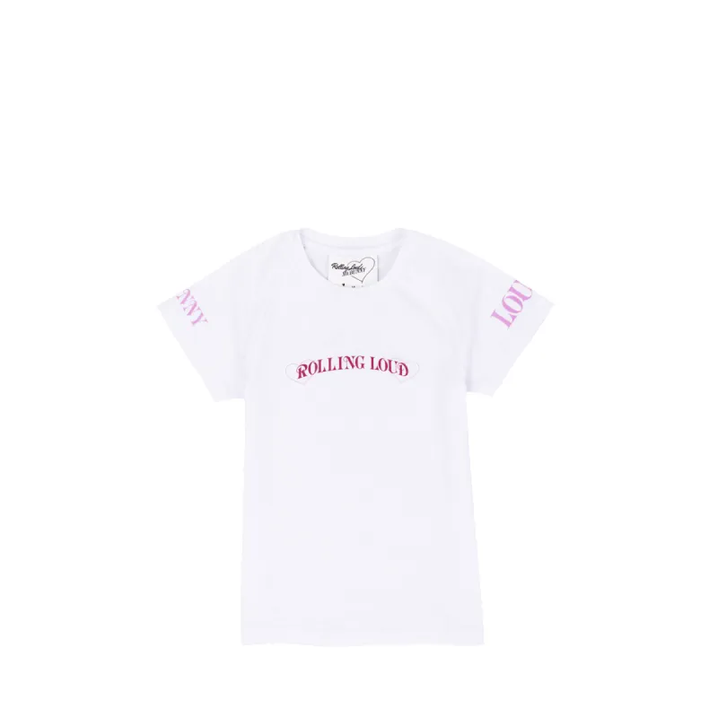Bunny Bae Bar White Tee sold by Rolling Loud Merch