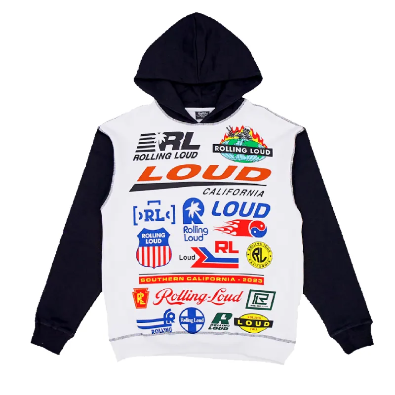 Railway Hooded Sweatshirt Cali 23 sold by Rolling Loud Merch
