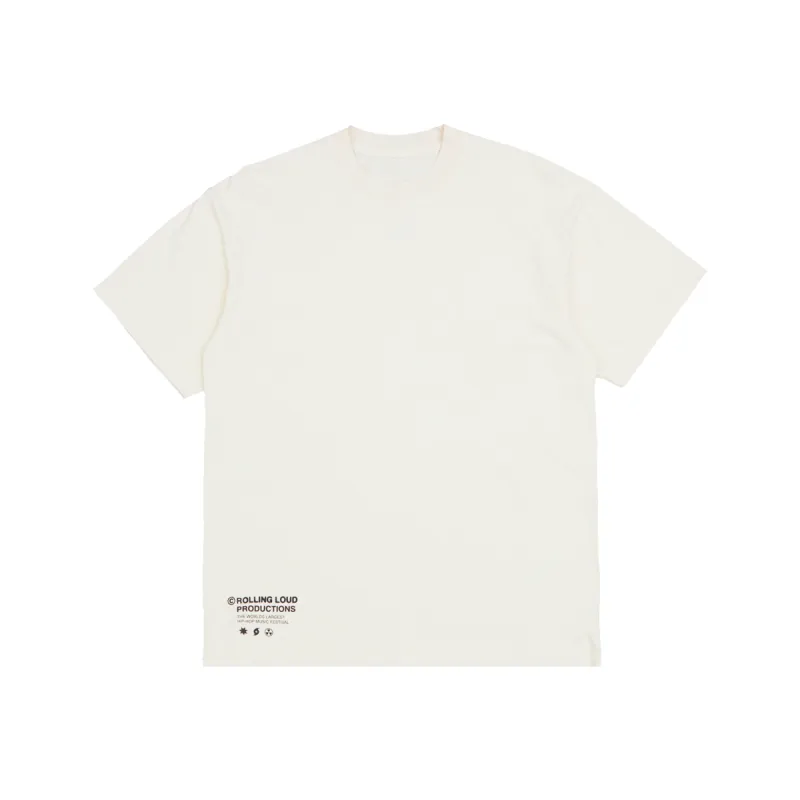 RL Productions Vintage Cream Tee sold by Rolling Loud Merch