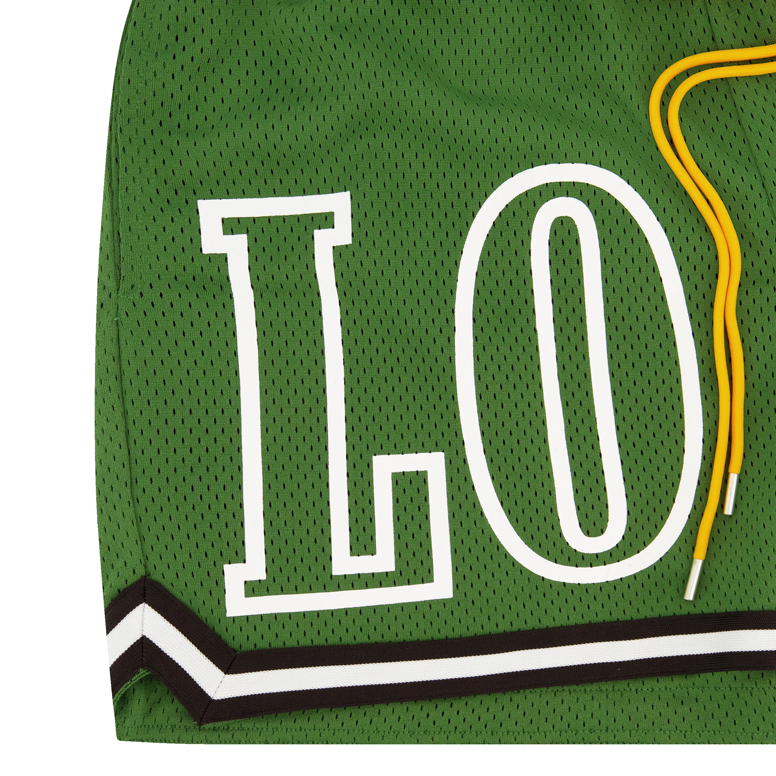 RL Loud Green Mesh Shorts sold by Rolling Loud Merch product image thumbnail 3