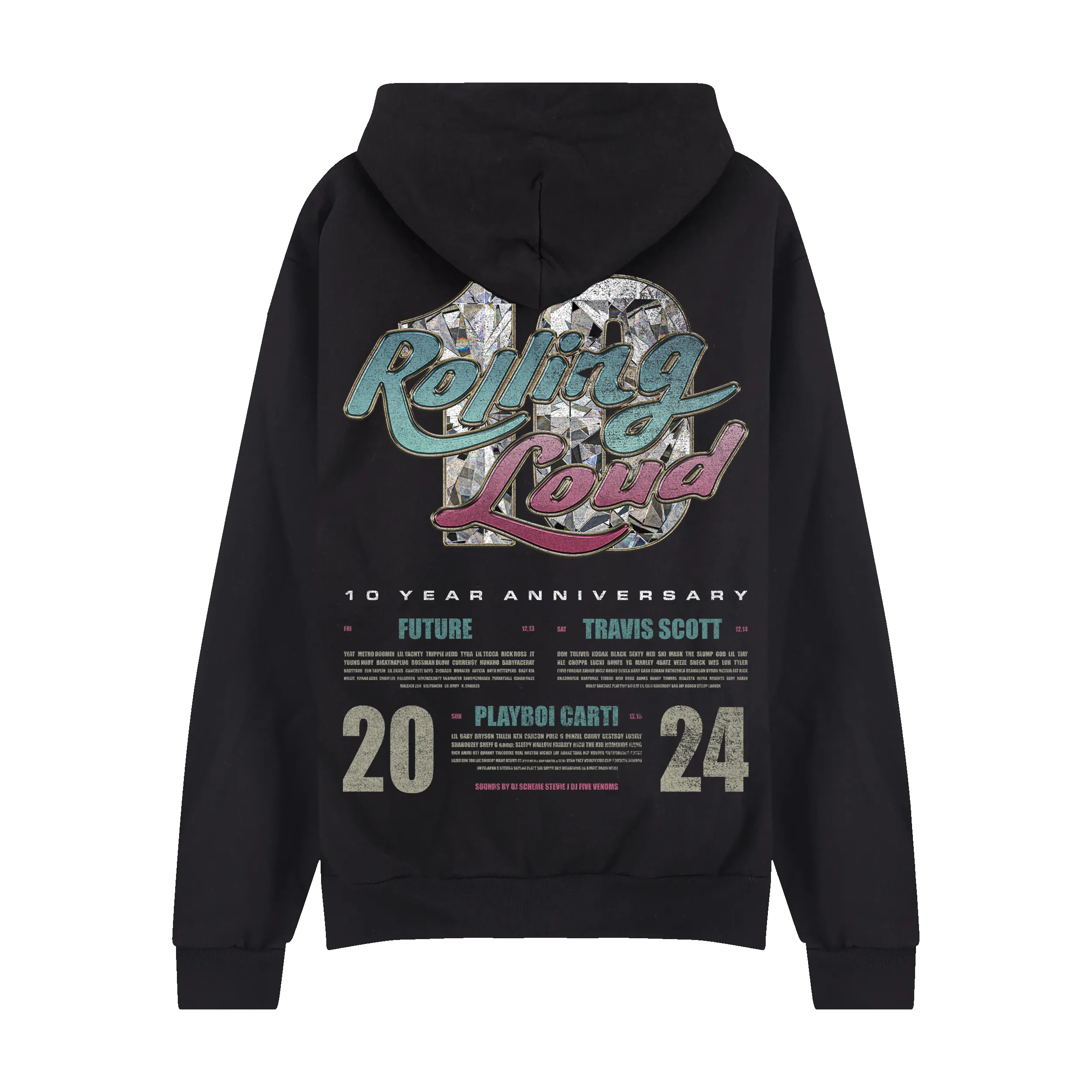 Miami 2024 GA Ticket Bundle w/ Exclusive Hoodie sold by Rolling Loud Merch product image thumbnail 2