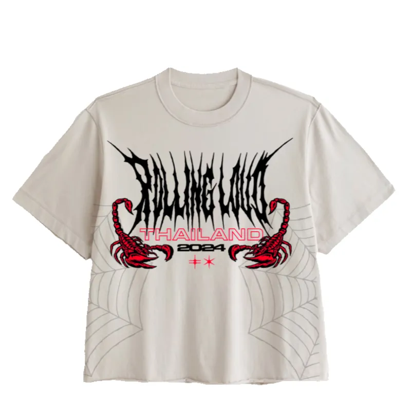RL Thailand 24 Venom Cream Lineup Tee sold by Rolling Loud Merch
