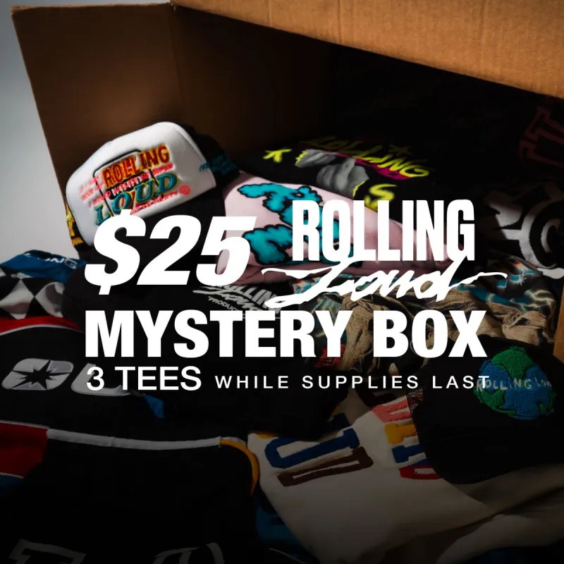 Vintage Merch Box - 3 Tees sold by Rolling Loud Merch