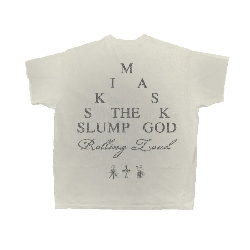 RL X SMTSG Miami 24 Cream Tee sold by Rolling Loud Merch