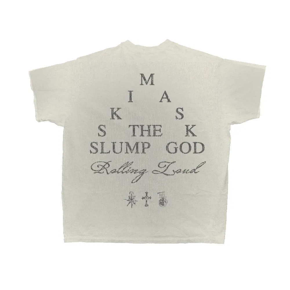 RL X SMTSG Miami 24 Cream Tee sold by Rolling Loud Merch