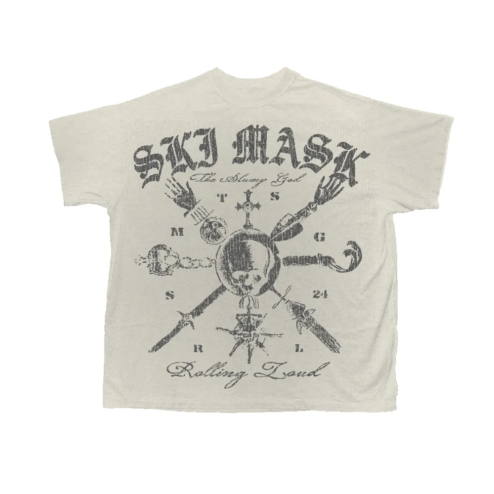 RL X SMTSG Miami 24 Cream Tee sold by Rolling Loud Merch product image thumbnail 2