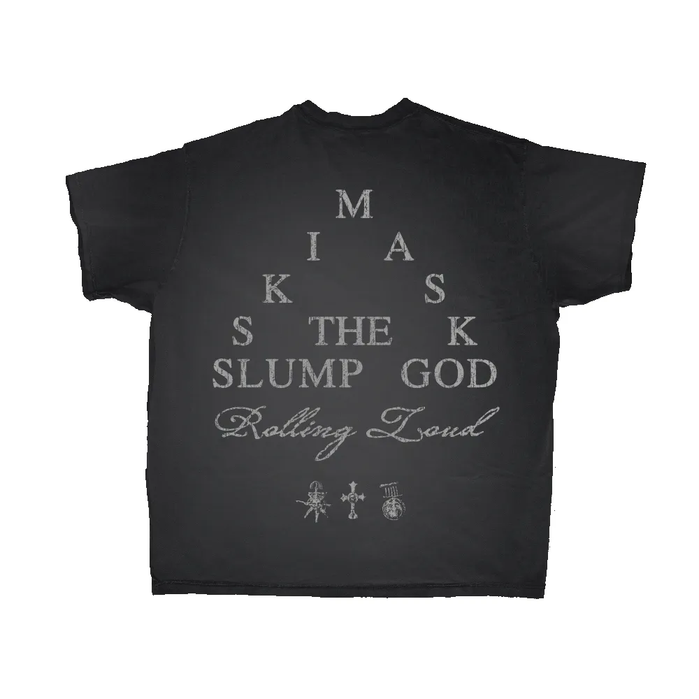 RL X SMTSG Miami 24 Vintage Black Tee sold by Rolling Loud Merch product image thumbnail 2