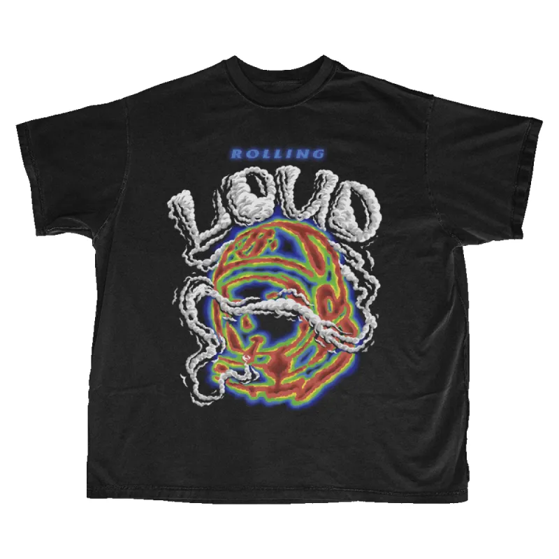 RL X BBC Loud Helmet Black Tee sold by Rolling Loud Merch
