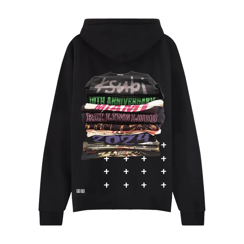 KSUBI x Rolling Loud Biggie Hoodie Jet Black sold by Rolling Loud Merch