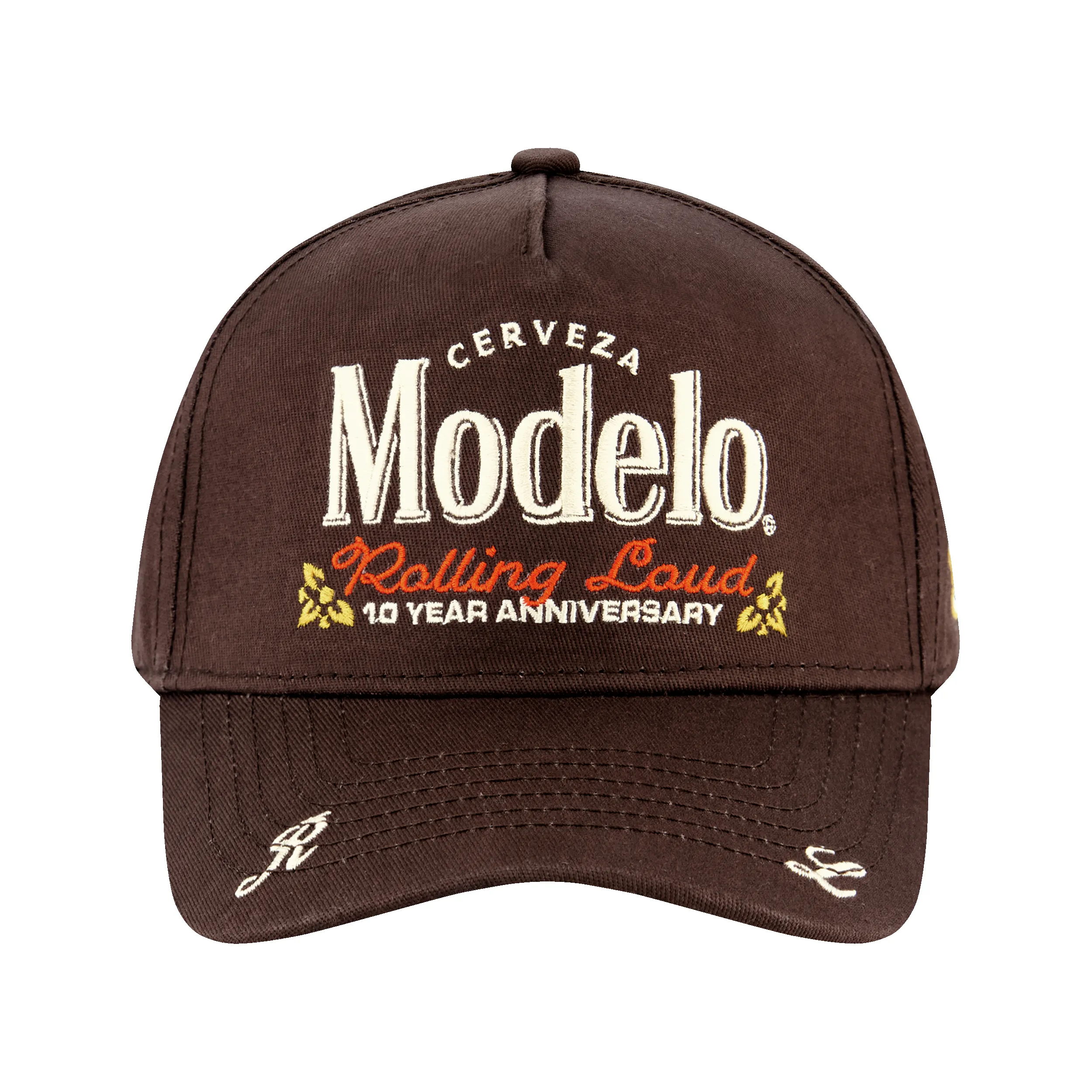 RL X Modelo 940 Brown Snapback sold by Rolling Loud Merch product image thumbnail 2
