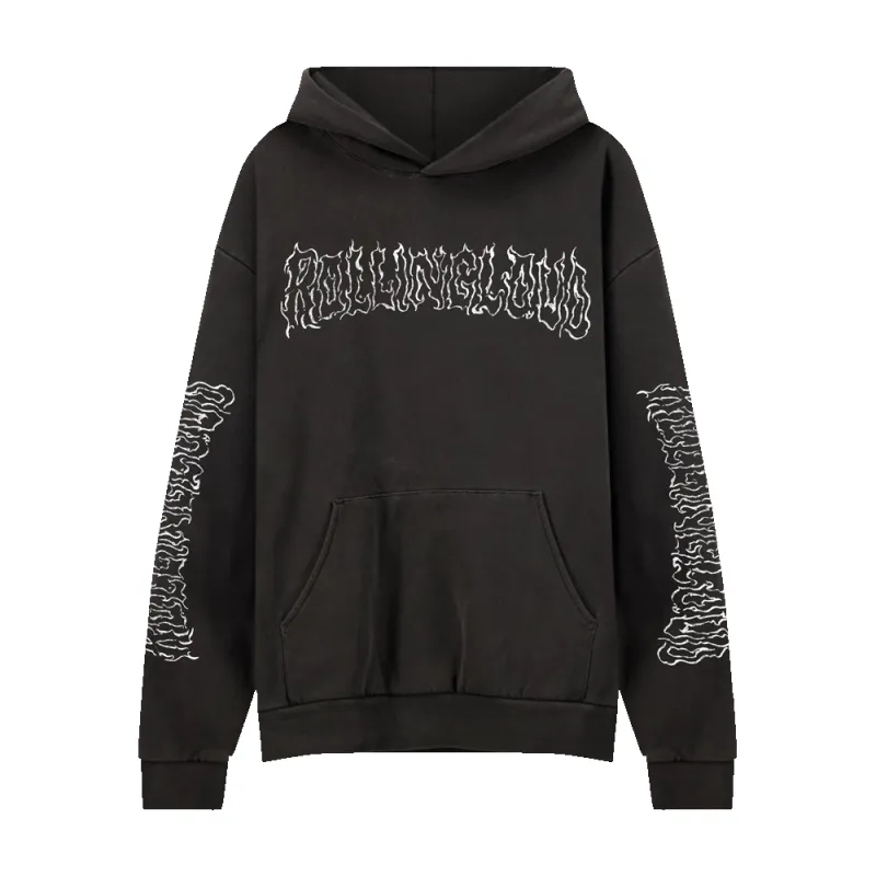 RL Metal Font Black Hoodie sold by Rolling Loud Merch