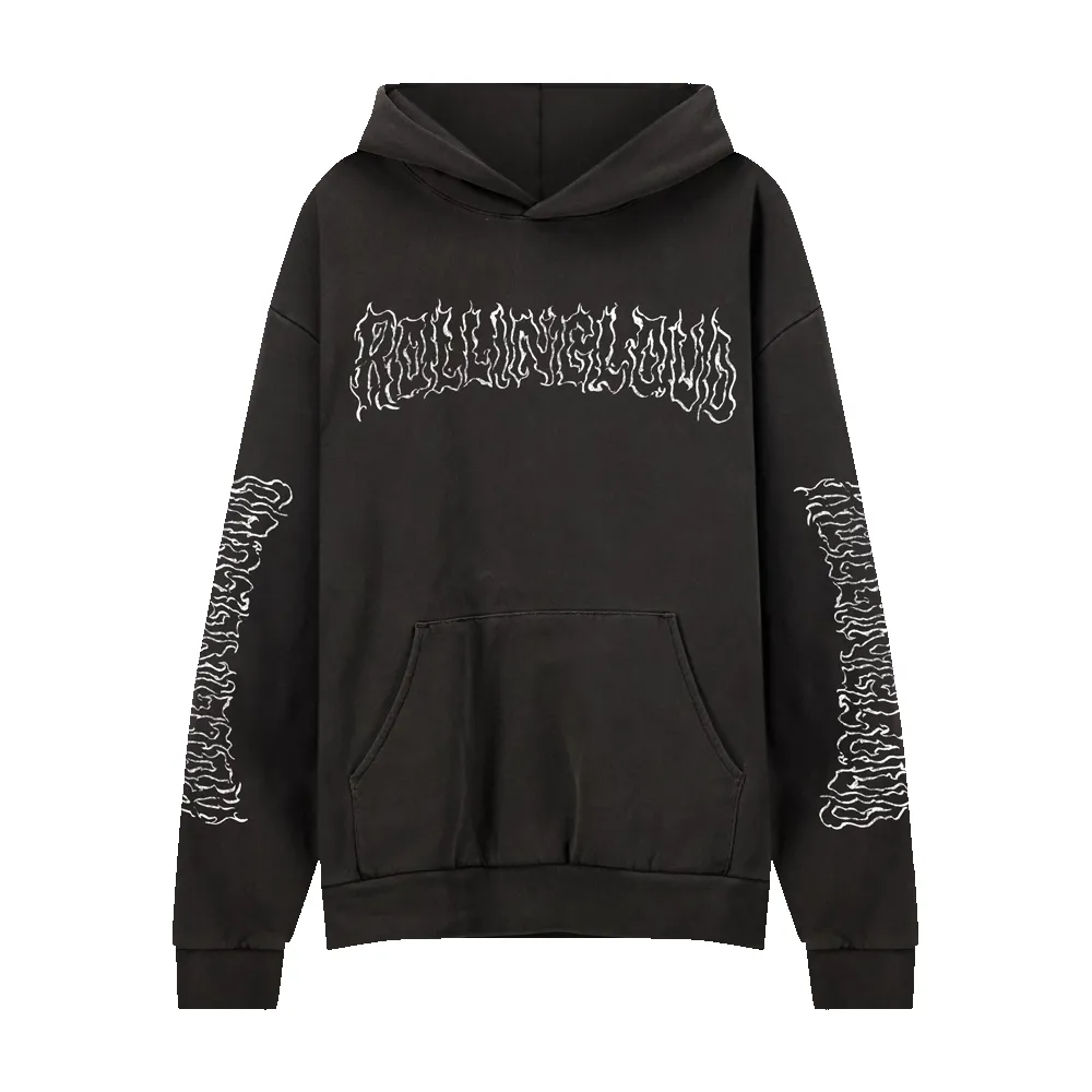 RL Metal Font Black Hoodie sold by Rolling Loud Merch